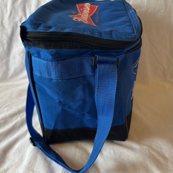 Kansas City Royals blue nylon insulated Budweiser cooler. - Picture 5 of 9